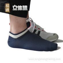 basic double-top three-dimensional-sneaker men's socks